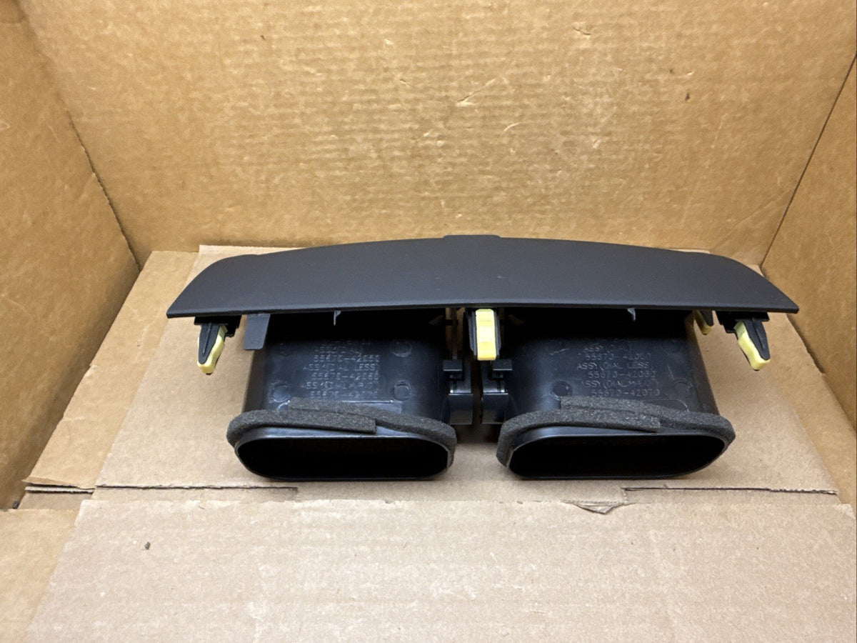 06 12 Toyota Rav4 Center Dash A/C Heater Air Vent Cover Trim Bezel Hazard Switch5