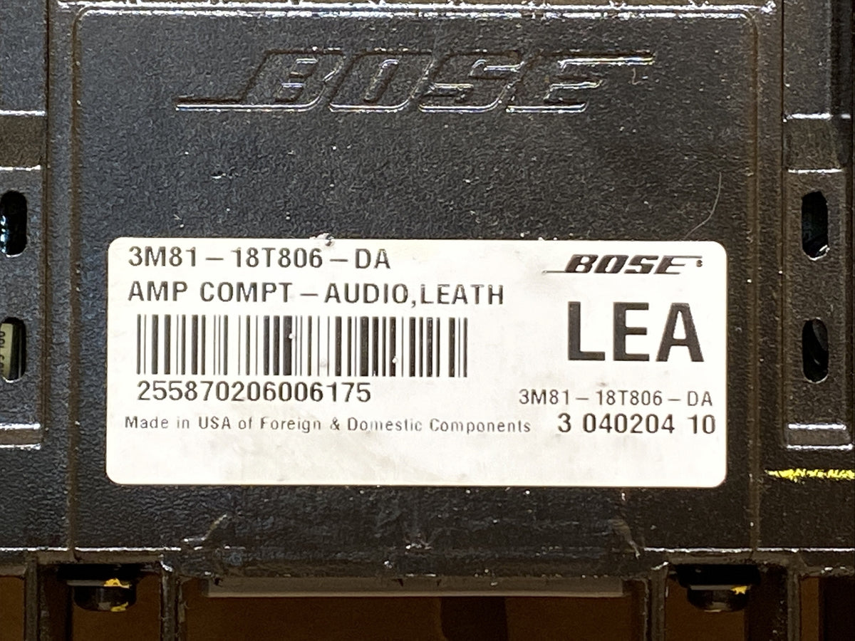 2003 2008 Mazda 6 Amp Amplifier Stereo Radio System Bose OEM 3M81 18T806 DA LEA2
