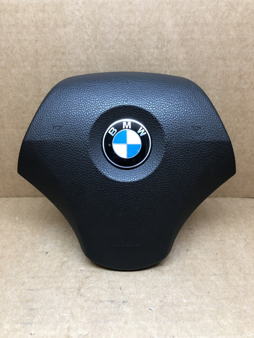 BMW 5 SERIES E60 E61 2007 2010 OEM ORIGINAL STEERING WHEEL AIRBAG AIR BAG BLACK0
