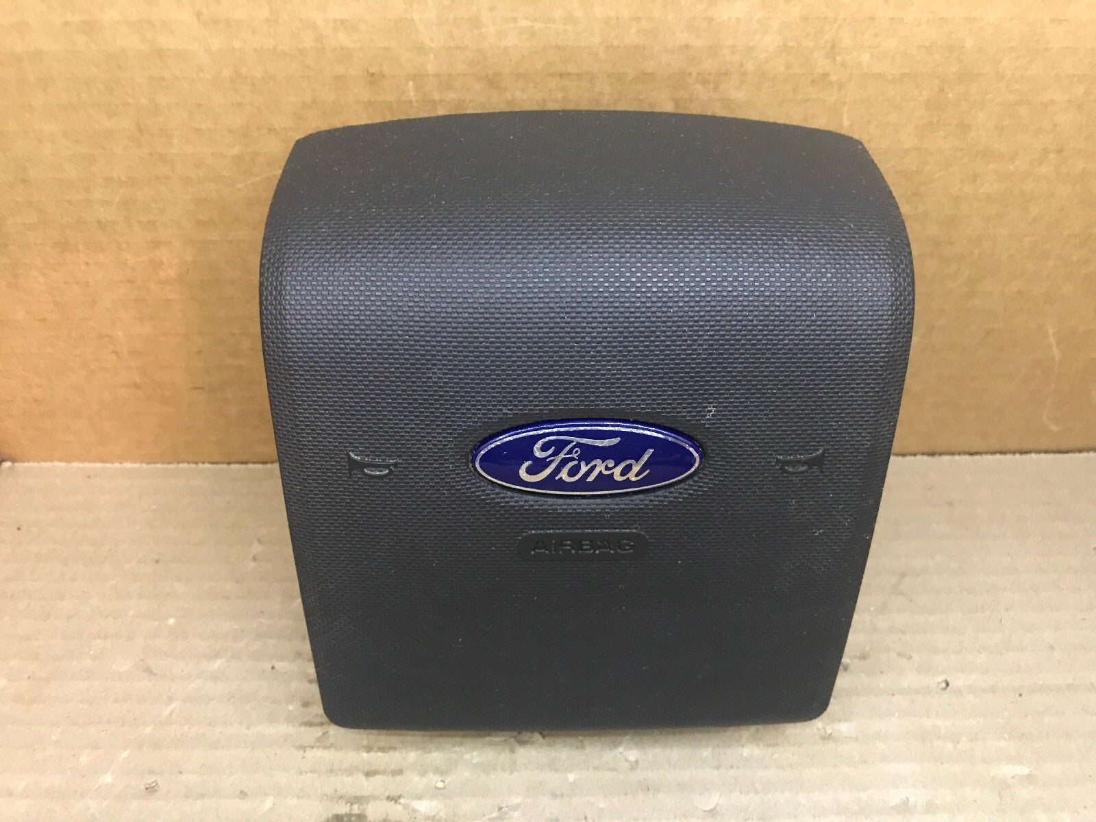 07 14 FORD EXPEDITION LEFT DRIVER SIDE STEERING WHEEL AIRBAG AIR BAG BLACK1
