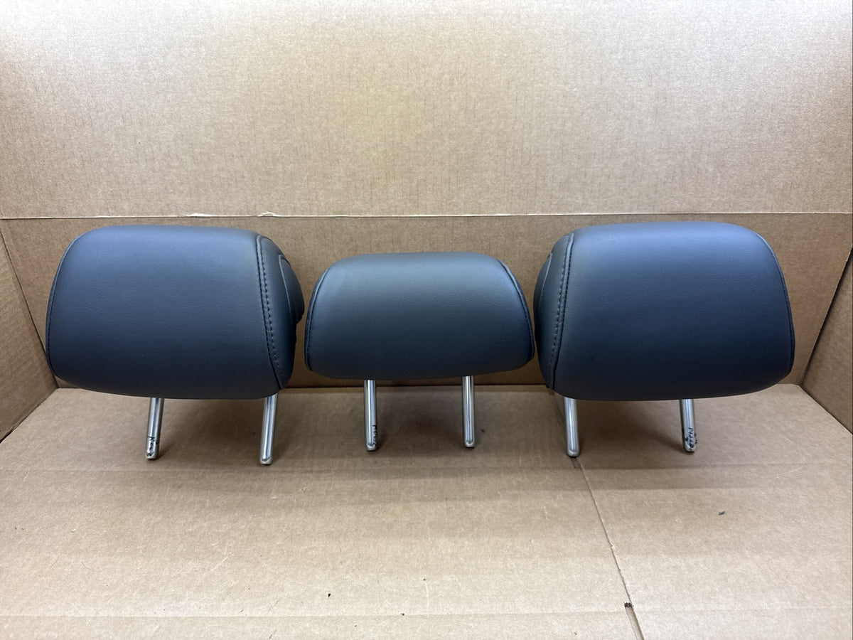 2019-2024 Mazda3 Mazda 3 Head Rest Headrest 2nd Row Rear Seat Set Black Leather0