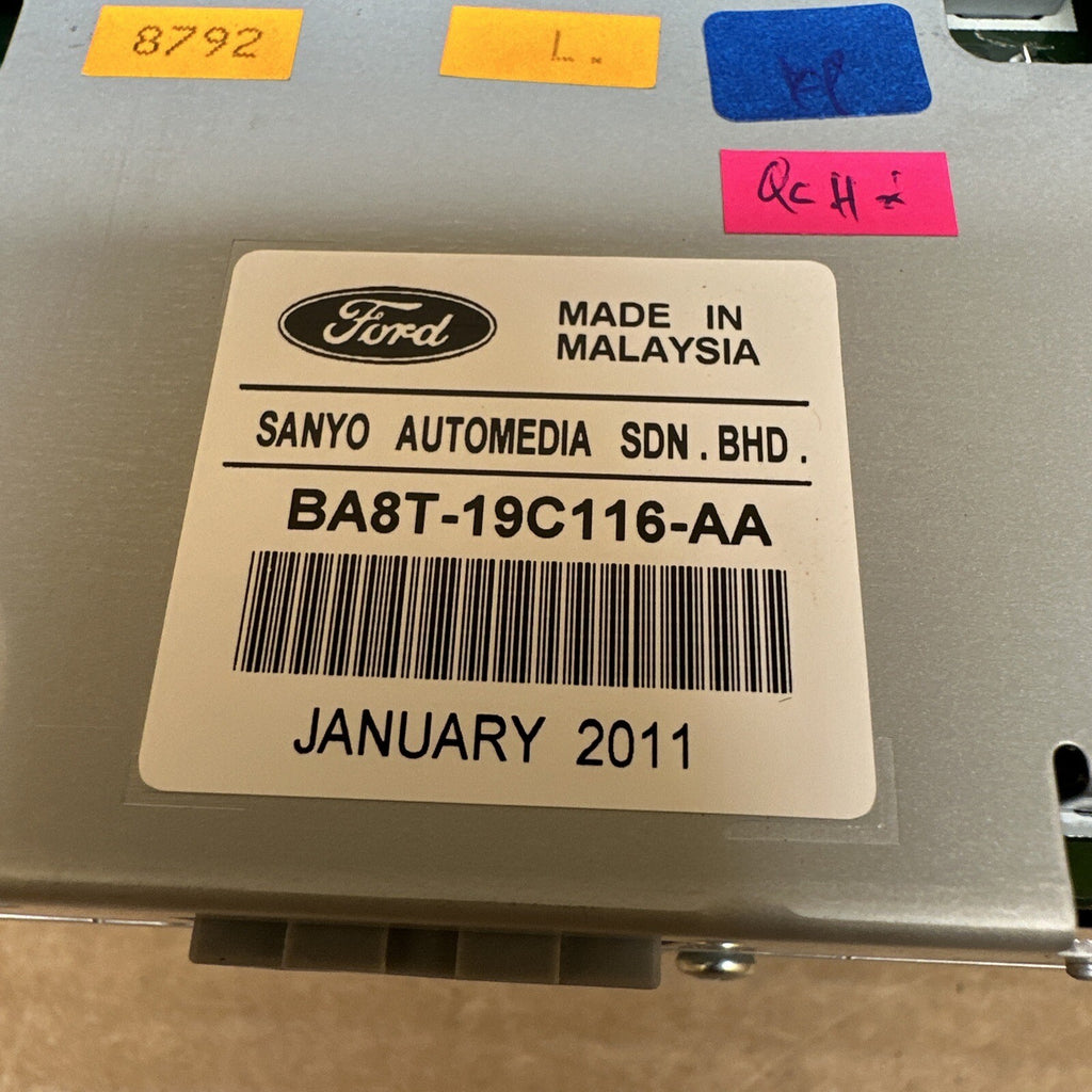 2011 2012 Ford Flex Dash Radio Information Display Screen OEM BA8T 19C116 AA5