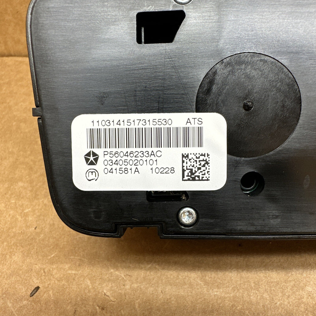 2011 2012 Grand Cherokee Center Console Transfer Case Suspension Switch OEM4