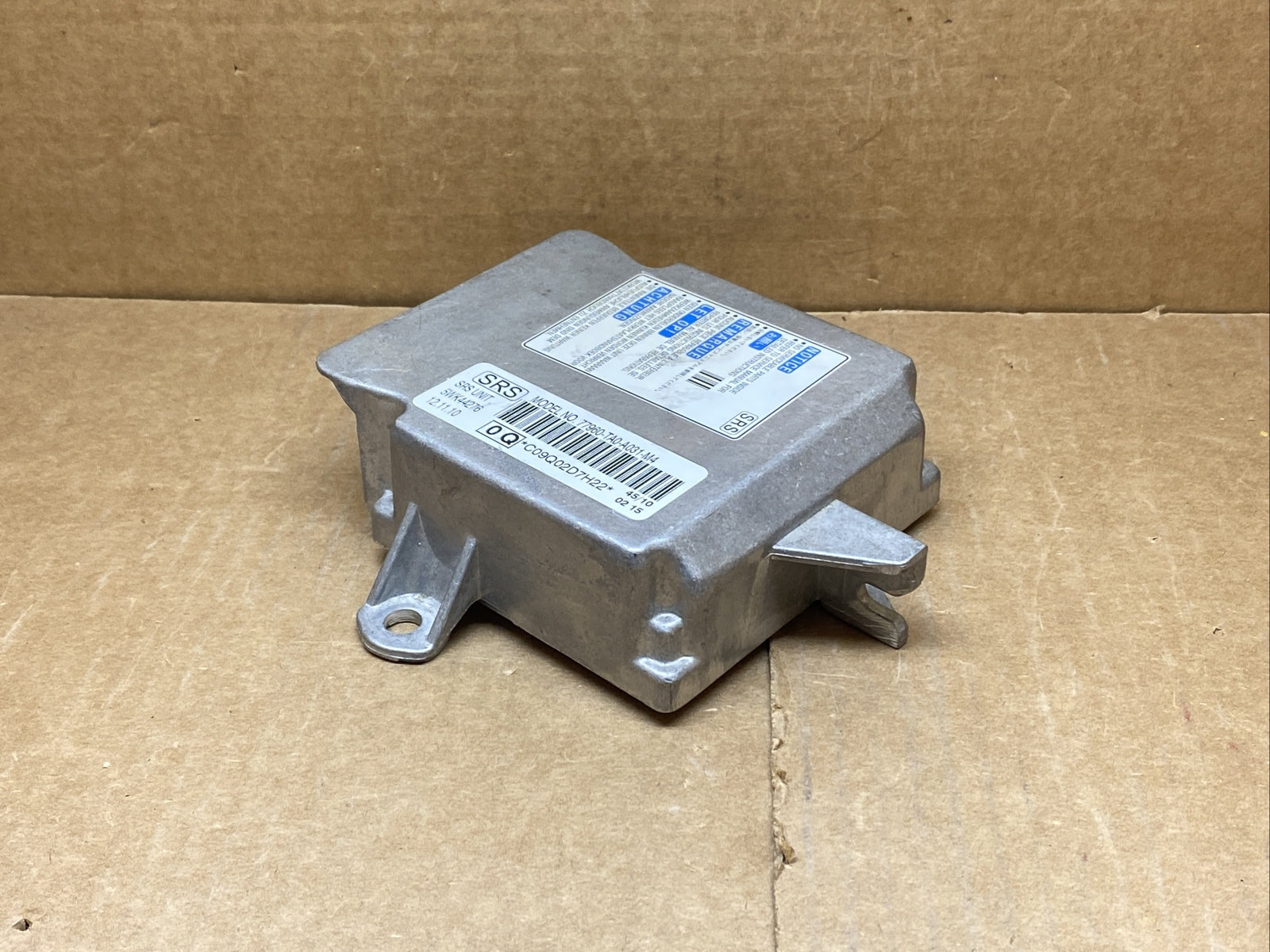 Honda Accord SRS AirBag Air Bag Control Module OEM 77960 TA0 A031 M46
