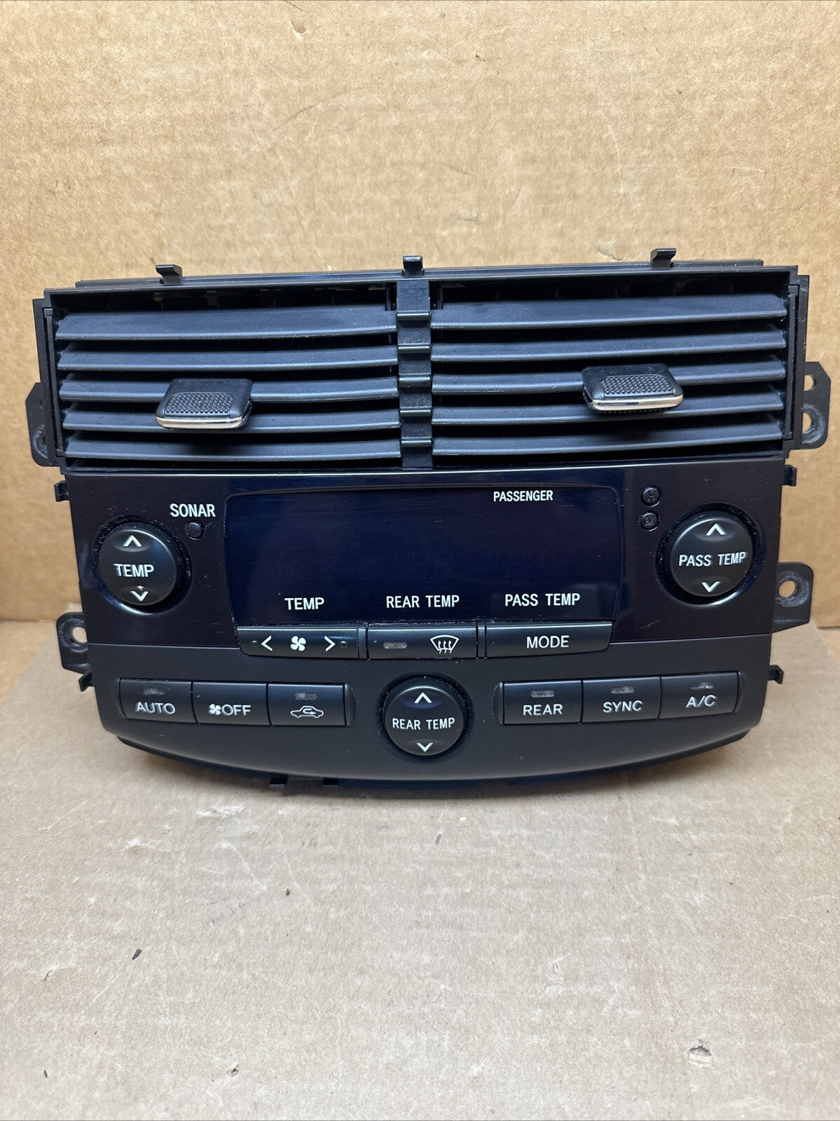 2006 2010 Toyota Sienna Digital Climate Temp Temperature Control OEM 84010 080800