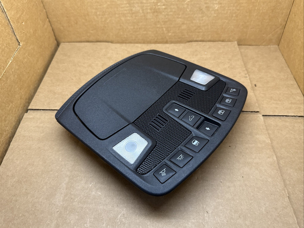 2016 2019 Ford Explorer Front Center Over Head Overhead Console Storage Black8
