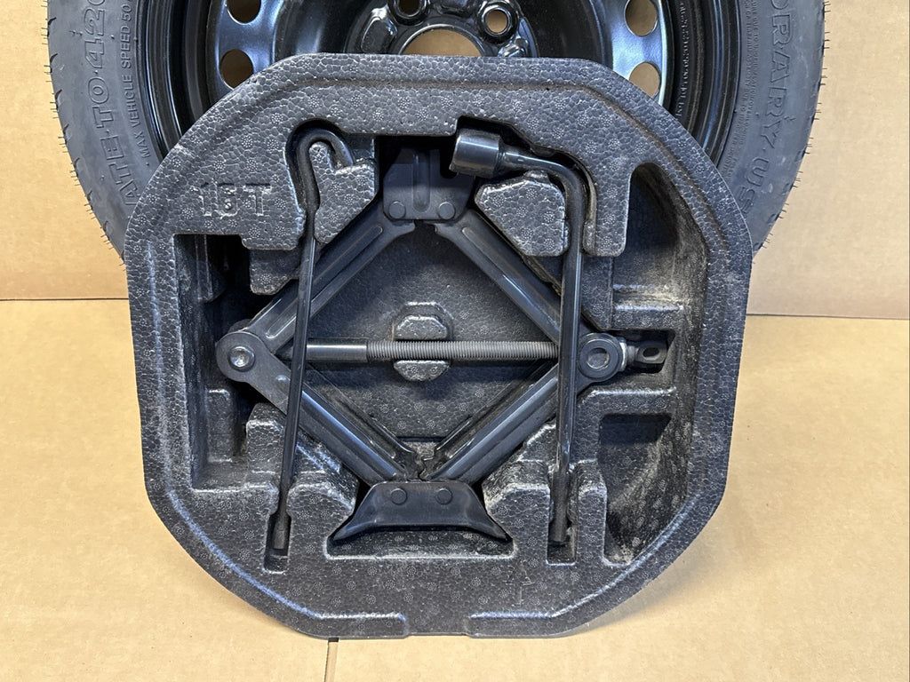 2020 2025 Sonata Kia K5 Spare Tire Kit w/ Jack Tools Lug Wrench OEM T125/80D163