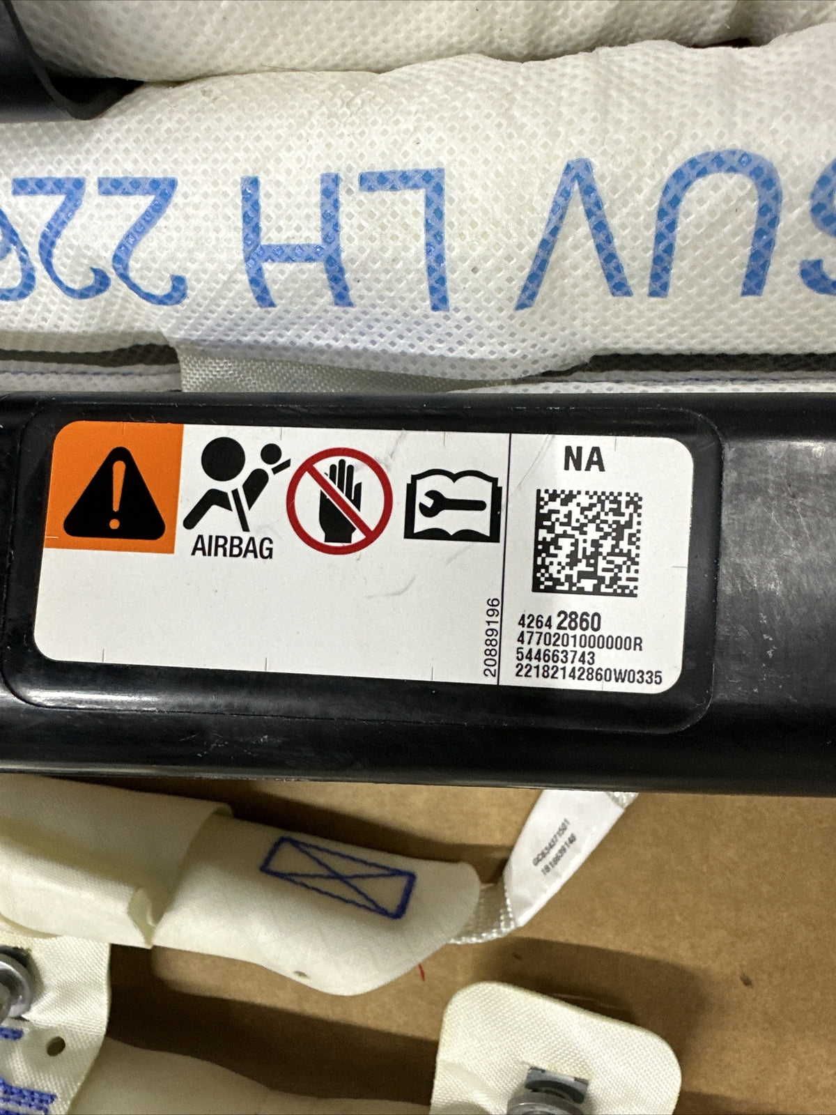 2018-2022 Encore Trax Driver Passenger Curtain Roof Air Bag Airbag Set Pair6