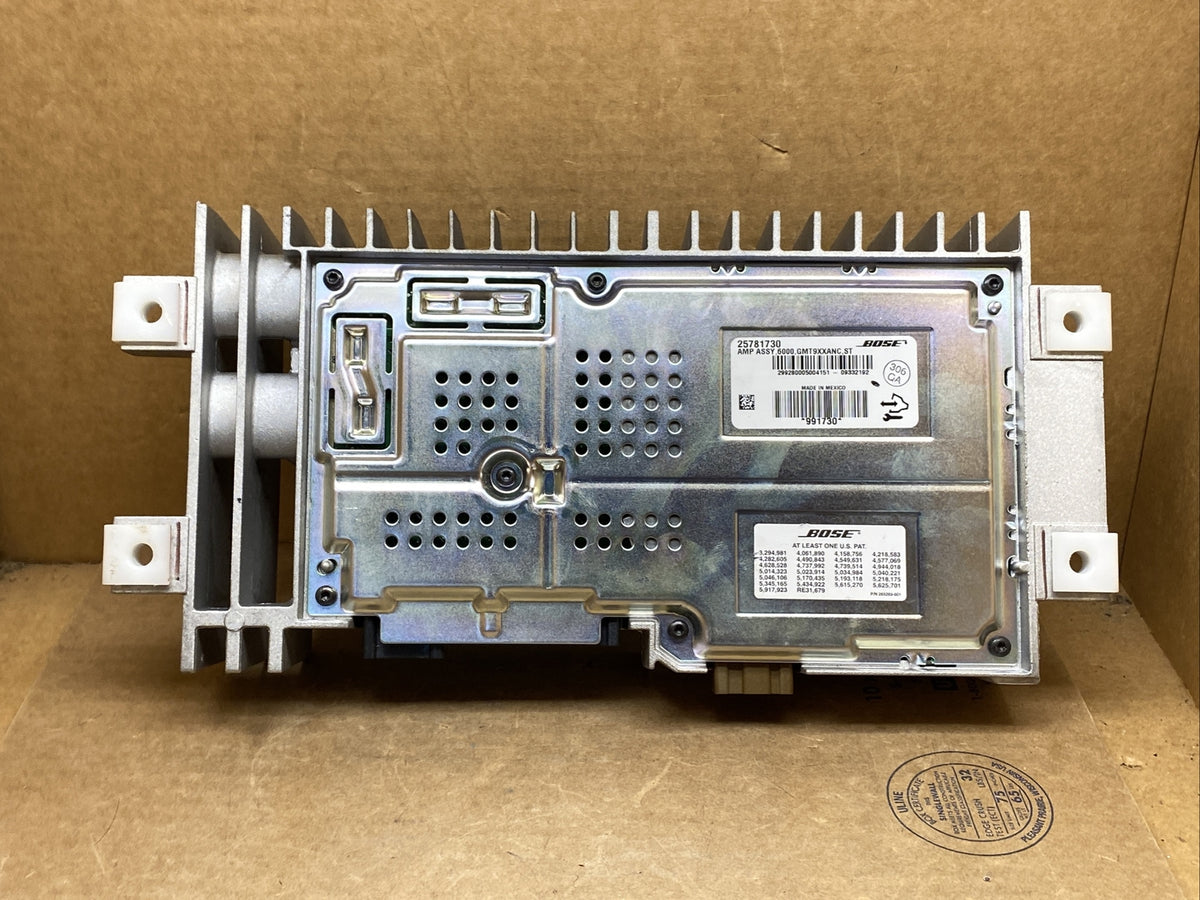 2007 2013 GMC Denali 1500 2500 Bose Audio Radio Amplifier Amp OEM 257817302