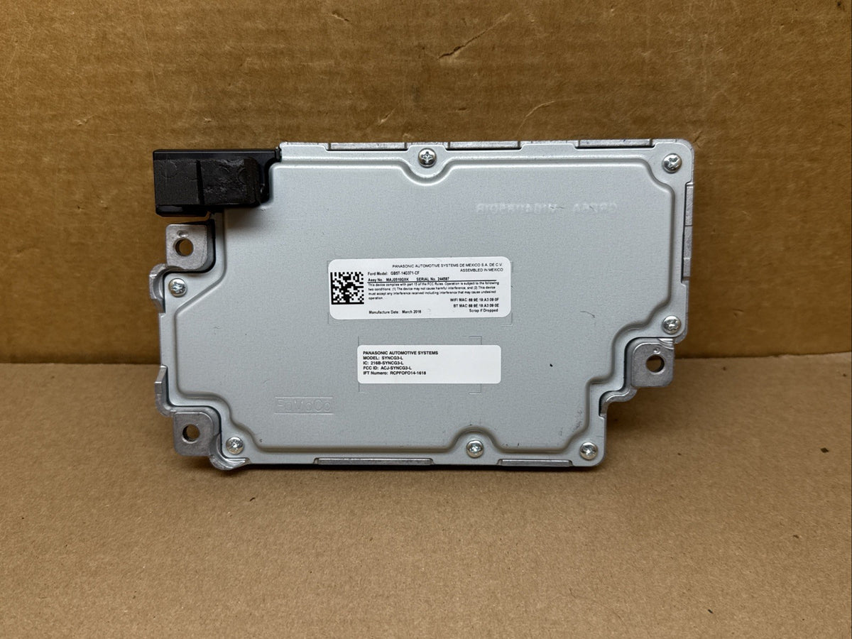 Ford Sync 3 Sync3 Radio Module GB5T 14G371 CF GA8T 14G370 CM4