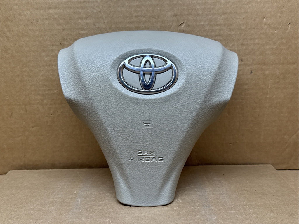 2007 2008 Toyota Solara Front Left Driver Side Steering Wheel Air Bag Airbag Tan1