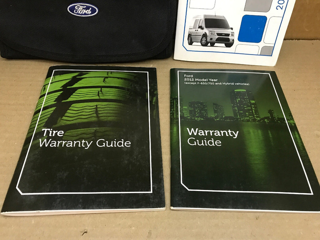 2012 12 FORD TRANSIT CONNECT OWNER'S OWNERS OWNER MANUAL BOOK GUIDE SET CASE OEM2