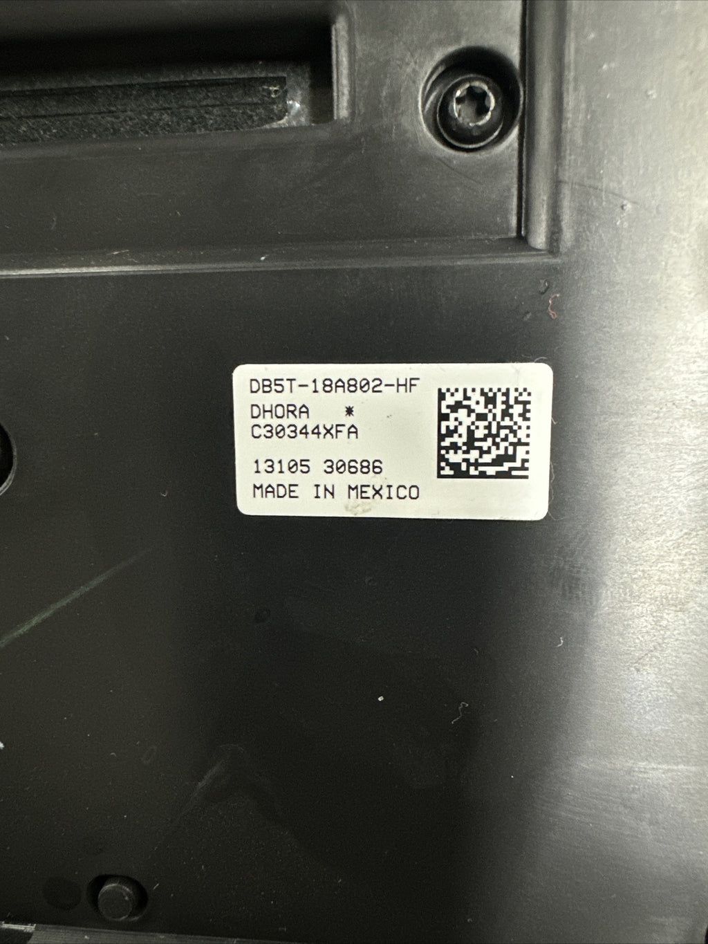 2013 2015 Ford Explorer 8" Radio Climate Control Panel Bezel DB5T 18A802 HF5