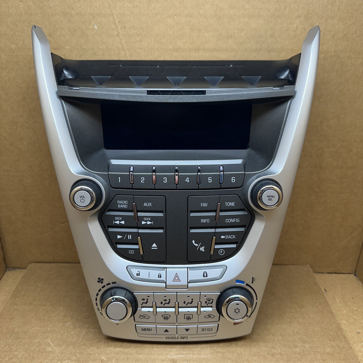 10 11 Terrain Equinox Radio Bezel Climate Temp Control Panel 227668350