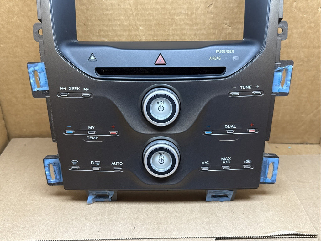 2011 2014 Ford Edge Radio Face Climate Control Panel Bezel DT4T 18A802 BB2