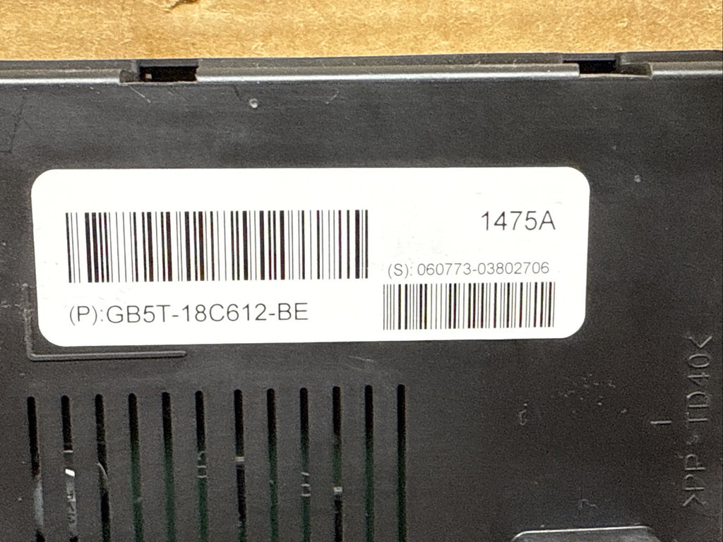 2016 2019 Ford Explorer Temperature Temp Climate Control Module GB5T 18C612 BE1