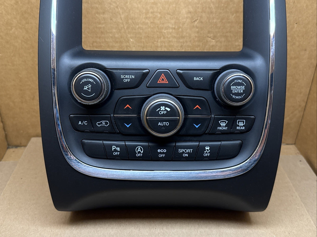 2016 2017 Dodge Durango Dash Heat AC Radio Climate Control Panel OEM 68253735AH2