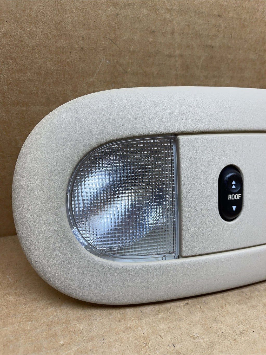 04 08 Ford F150 Front Overhead Light Console Sunroof Window Switch Tan1