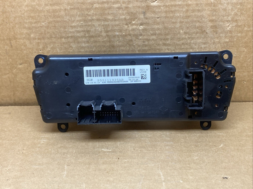2008 2009 Jeep Liberty Climate Temp Temperature Control Dials P55111935AB4