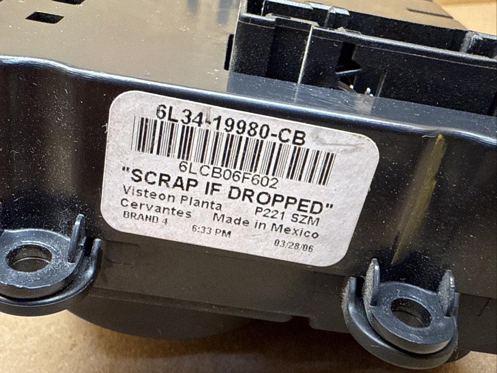 2004 2008 F150 AC Heater Temp Temperature Control 3F2H 19808 AH 6L34 19980 CB7