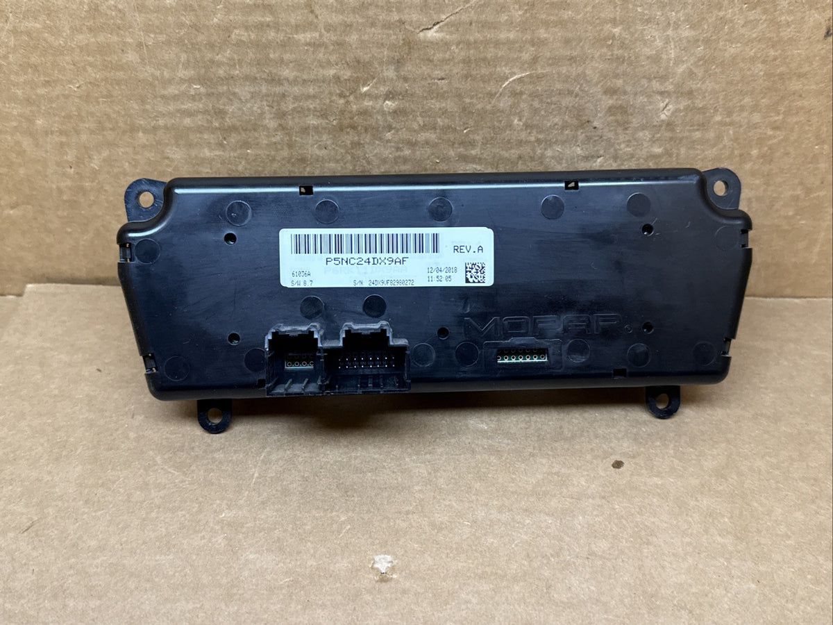 2014 2018 Ram Promaster Temperature Temp Climate Control Dials P5NC24DX9AF5