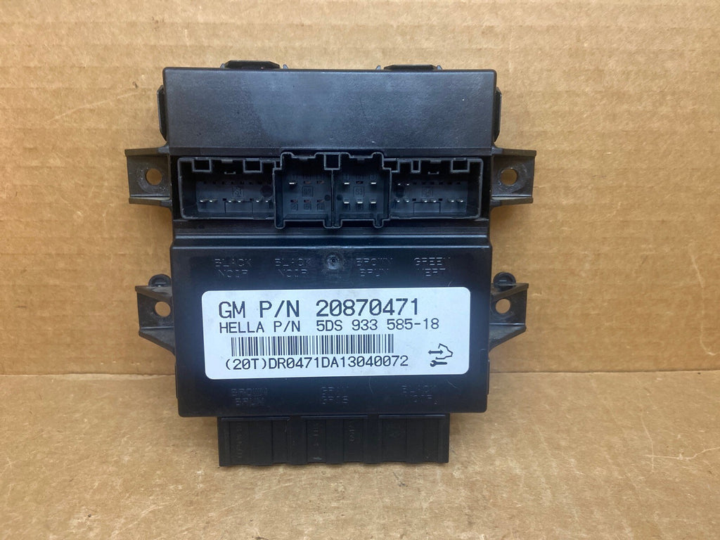 2007 2013 Silverado Sierra Escalade Heated Seat Memory Control Module 208704710