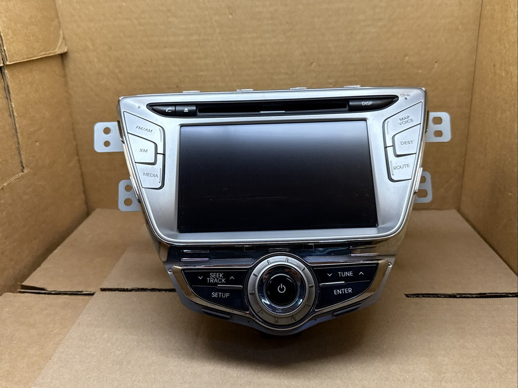 2011 2013 HYUNDAI ELANTRA RADIO RECEIVER DISPLAY SCREEN 96560 3X101FP1