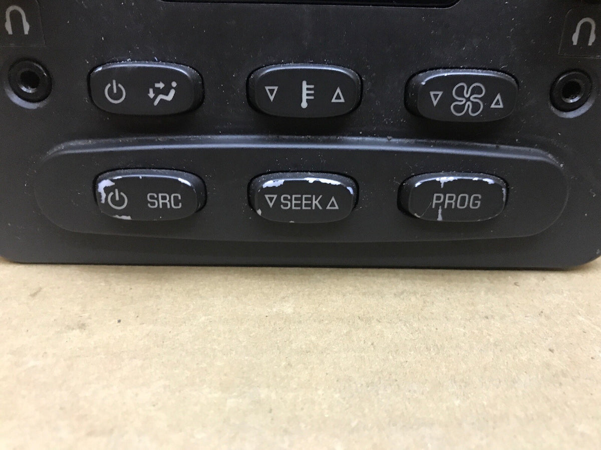 03 06 OEM CHEVY TAHOE REAR CLIMATE TEMPERATURE AUDIO CONTROLS 152047841
