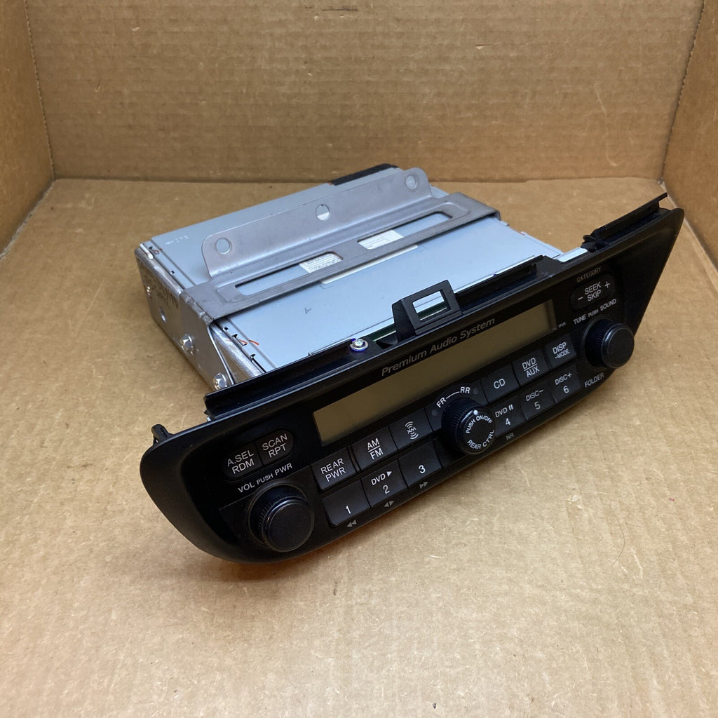 2005 2010 Honda Odyssey AM FM CD XM DVD Navigation Radio Controls 39100 SHJ A9103