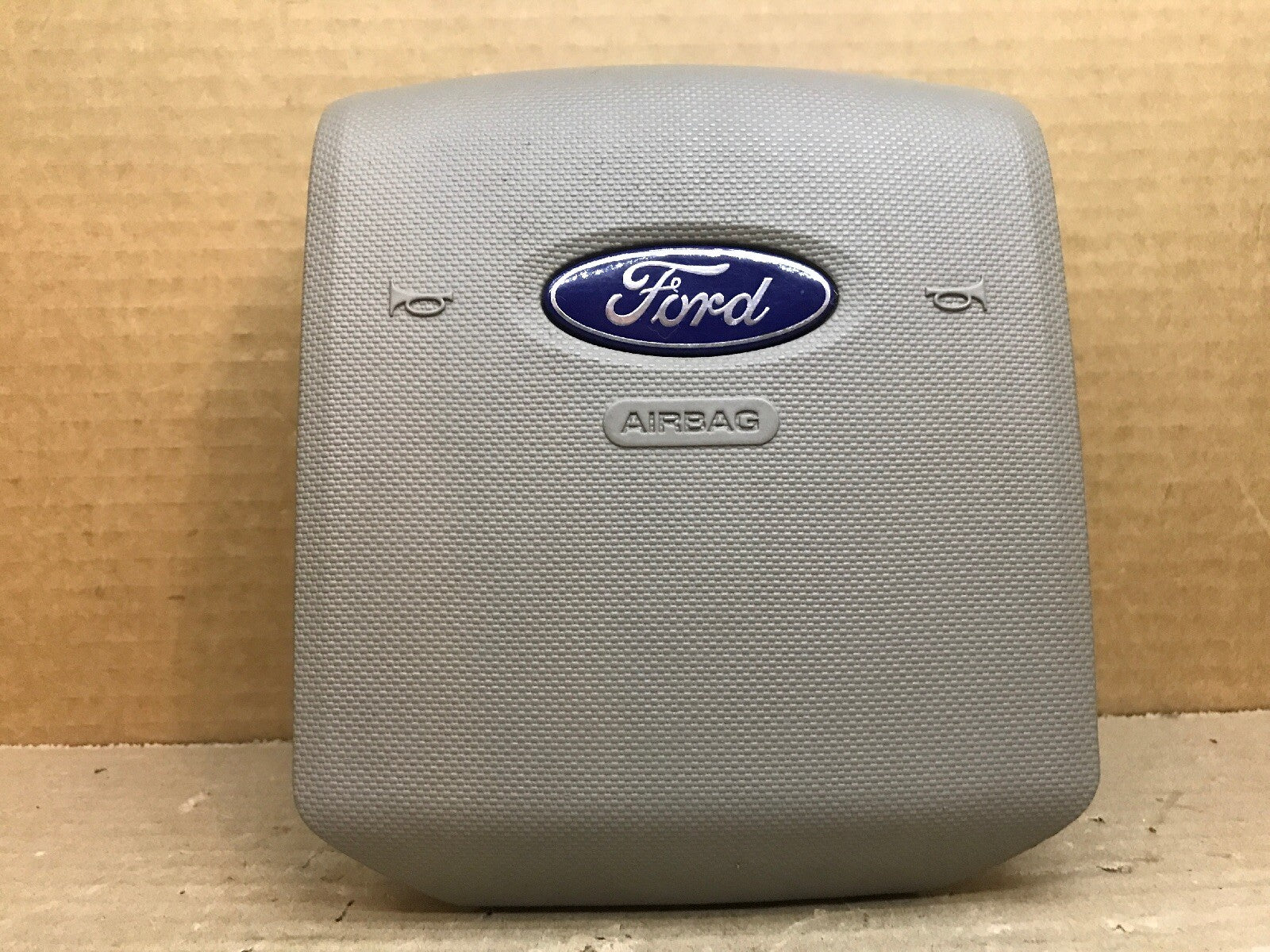 07 14 FORD EXPEDITION LEFT DRIVER SIDE STEERING WHEEL AIRBAG AIR BAG STONE GRAY1
