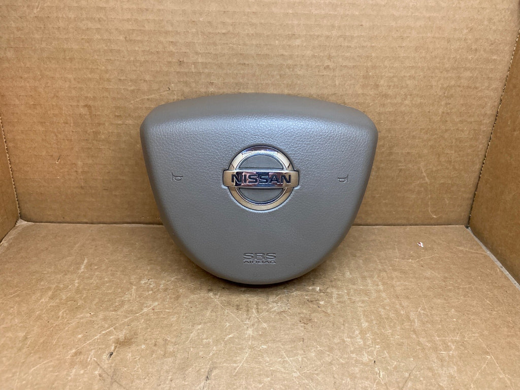 04 09 Nissan Quest Front Left Driver Side Steering Wheel Air Bag Airbag Brown6