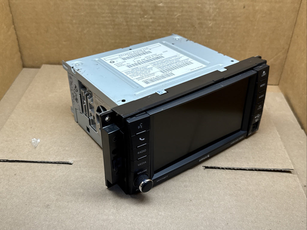 Jeep Dodge Chrysler Touchscreen Radio RBZ P68284017AB 68284017AB6