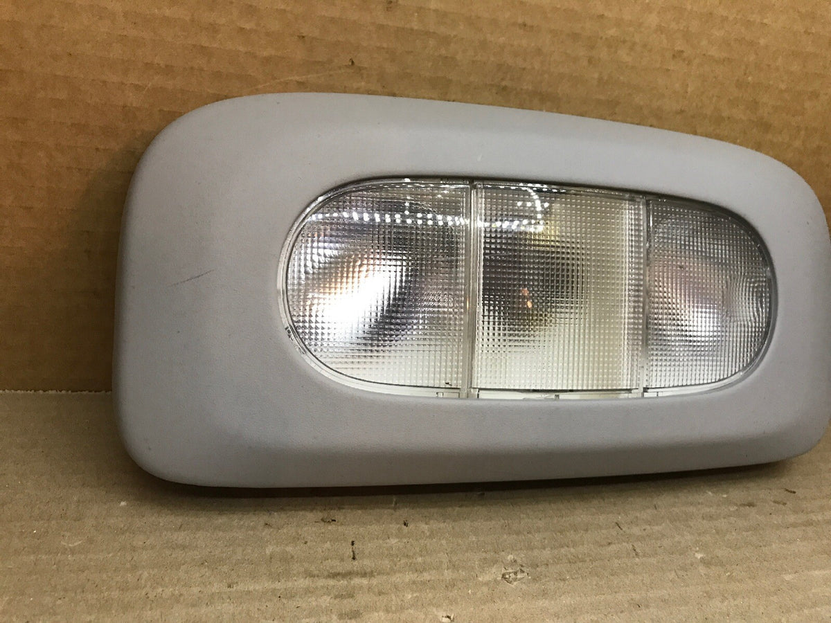 04 08 F150 OVERHEAD OVER HEAD CONSOLE REAR DOME MAP TRACK LIGHT GREY LT FLINT3