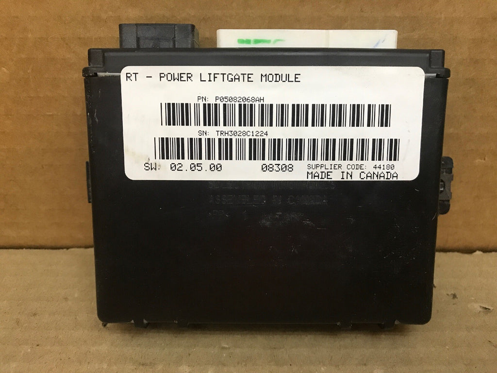2008 2010 TOWN AND COUNTRY GRAND CARAVAN OEM Power Liftgate Module P05082068AH0