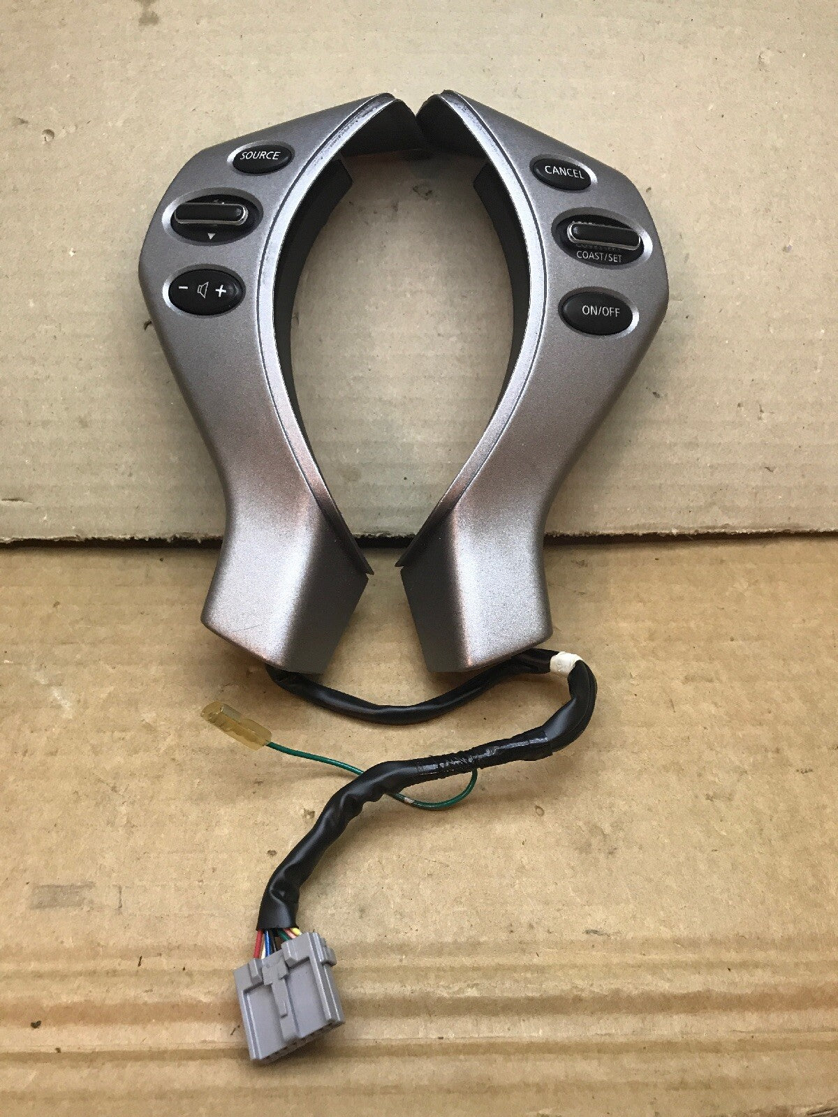 07 12 NISSAN ALTIMA STEERING WHEEL AUDIO CRUISE CONTROL RADIO SWITCH BUTTONS OEM0