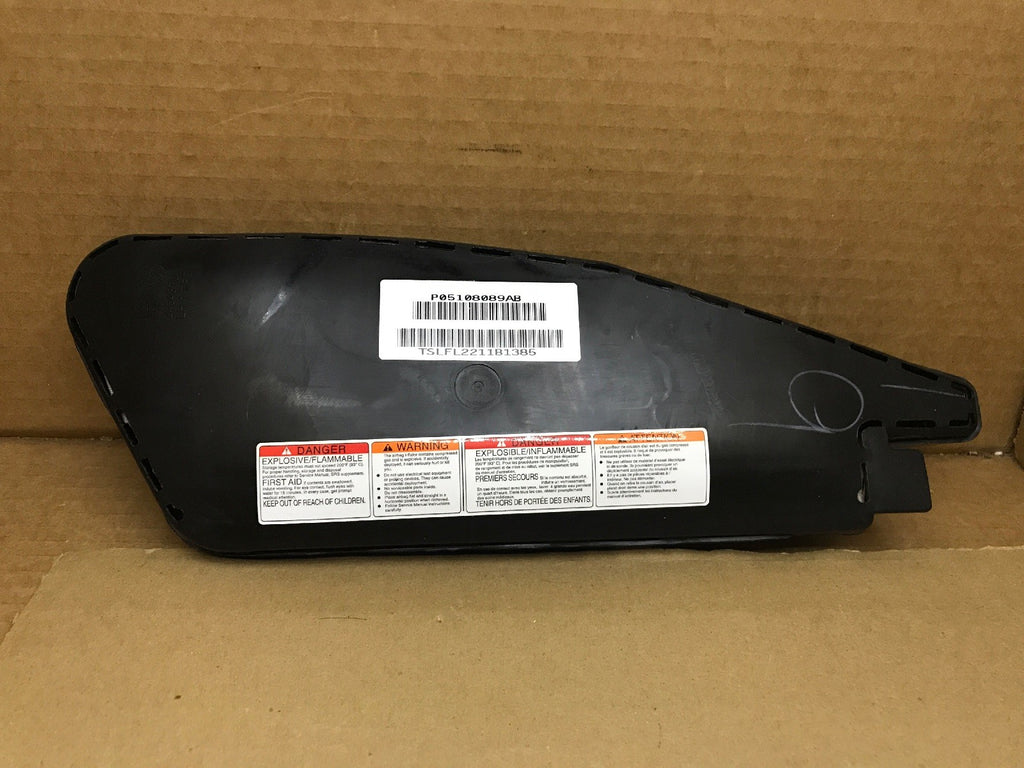 11 18 GRAND CARAVAN TOWN COUNTRY LEFT DRIVER SIDE SEAT AIR BAG AIRBAG 05108089AB1