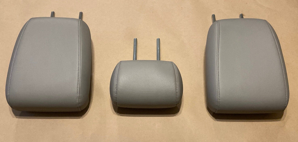 2011 2017 Honda Odyssey Rear Third 3rd Row Seat Head Rest Headrest Set Gray Grey4