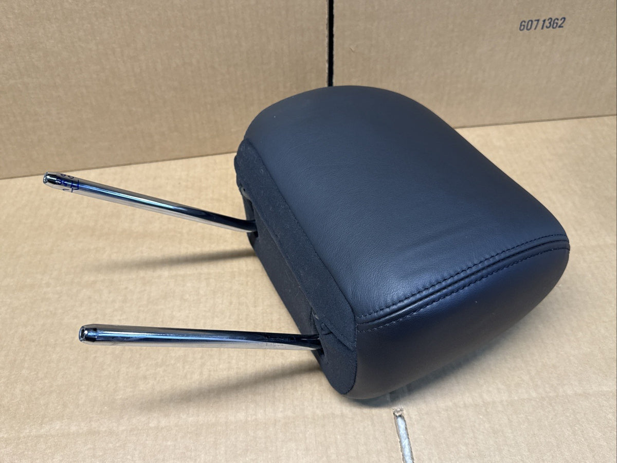 2011 2014 Ford F150 Front Driver Passenger Head Rest Headrest Black Leather4