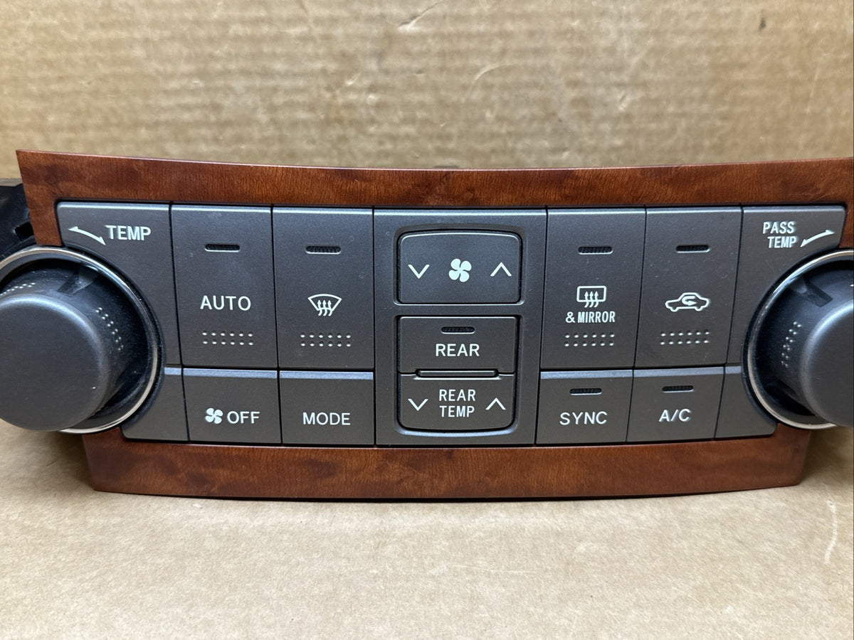 2008 2010 Toyota Highlander Temperature Climate Control AC Heat 55900 482202