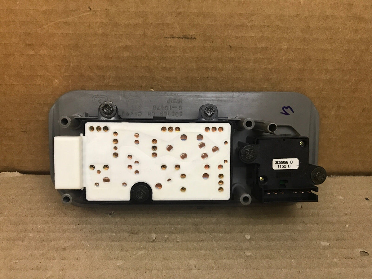 00 02 Chevy GMC Tahoe Silverado 8 Way Driver Seat Switch 12450166 Pewter 921 9221