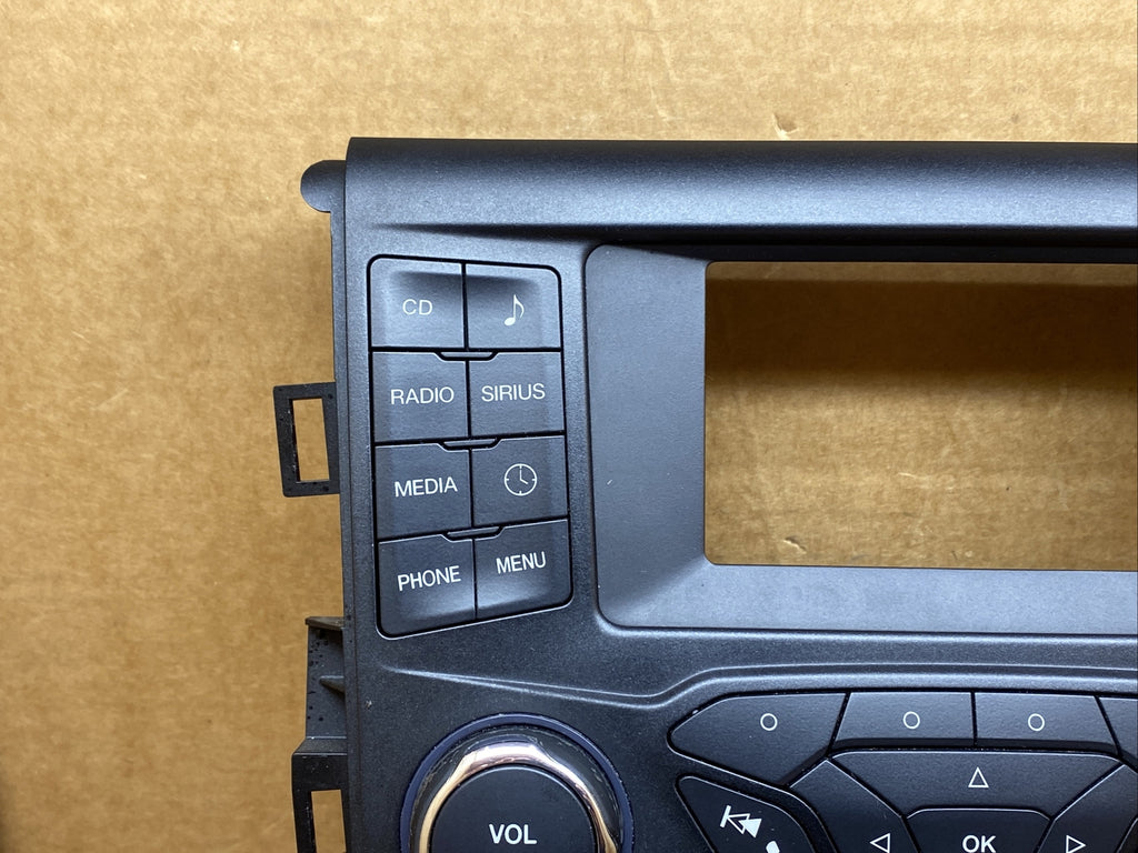 2014 Fusion Temp Temperature Climate Radio Control Bezel Panel DS7T 18E243 EX4