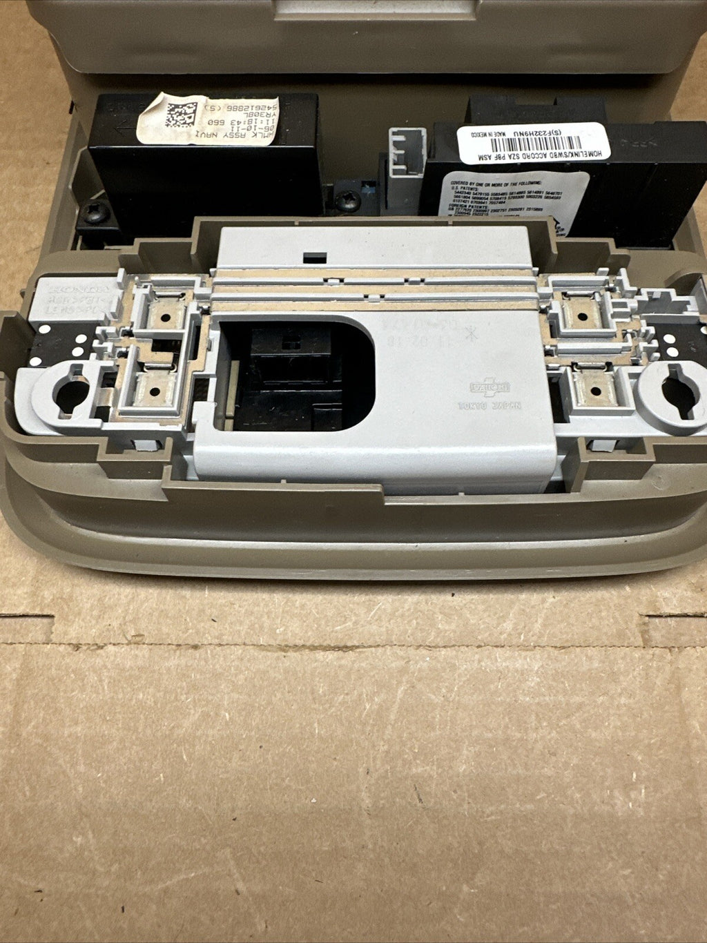 2009 2015 Honda Pilot Dark Gray Over Head Overhead Console Homelink Sunroof FB6