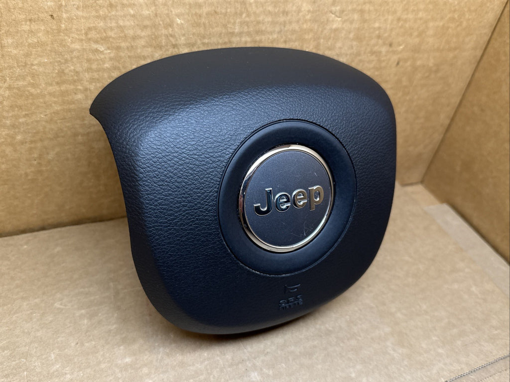 2019 2023 Jeep Cherokee Left Driver Side Steering Wheel Airbag Air Bag Black2
