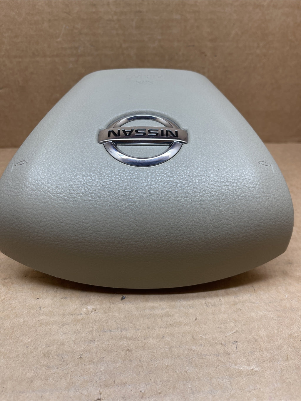 09 14 Nissan Murano Front Left Driver Side Steering Wheel Air Bag Airbag Tan4