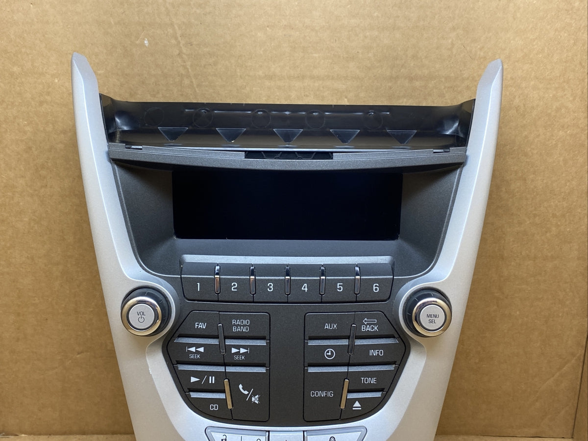 2012 Terrain Equinox Radio Bezel Climate Temp Control Panel 233349521
