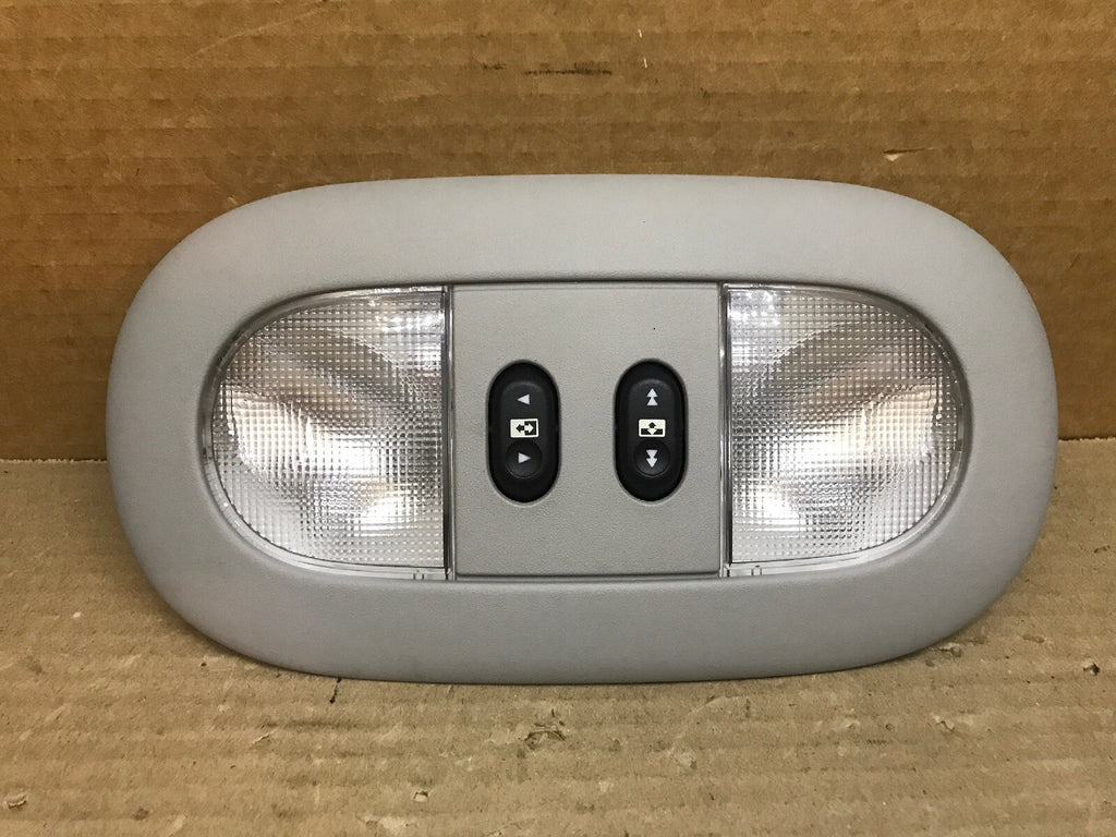 04 08 F150 Front Overhead Light Console Sunroof Rear Window Switch LT Flint Gray0