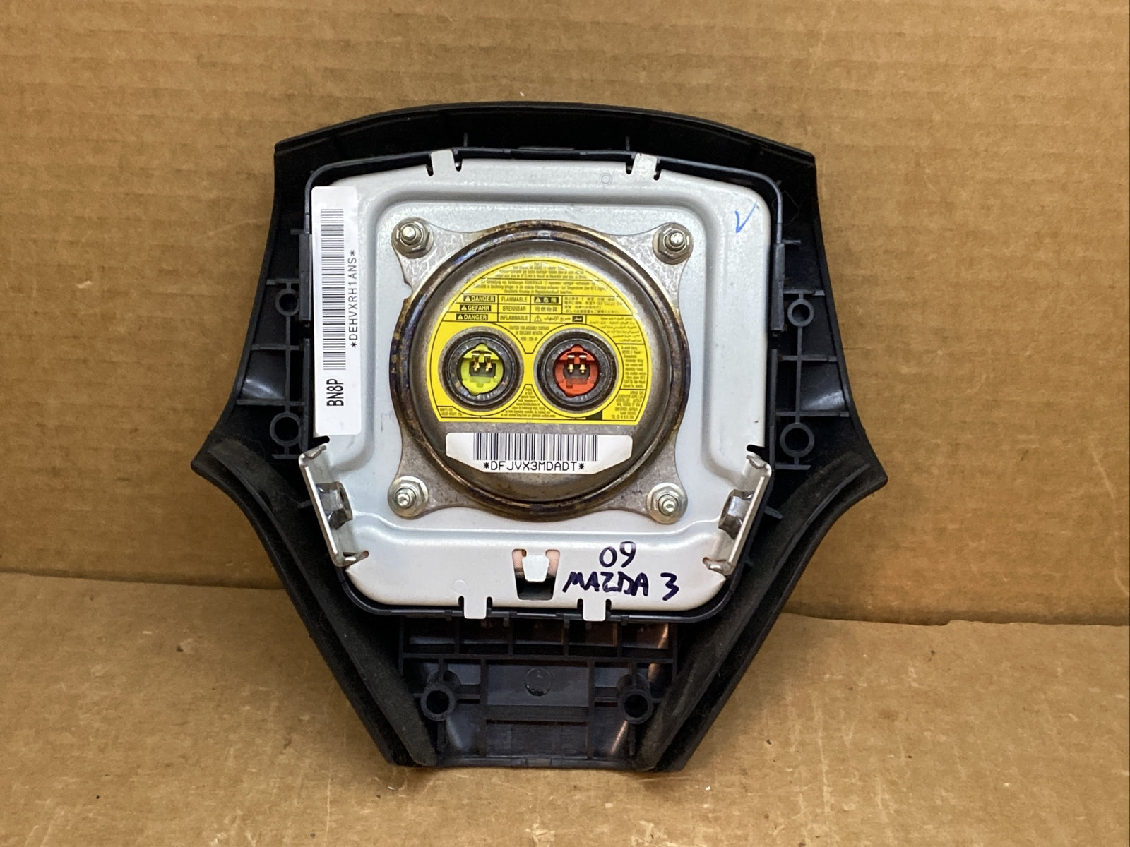 2004 2009 Mazda3 Mazda 3 Front Left Driver Side Steering Wheel Air Bag Airbag6