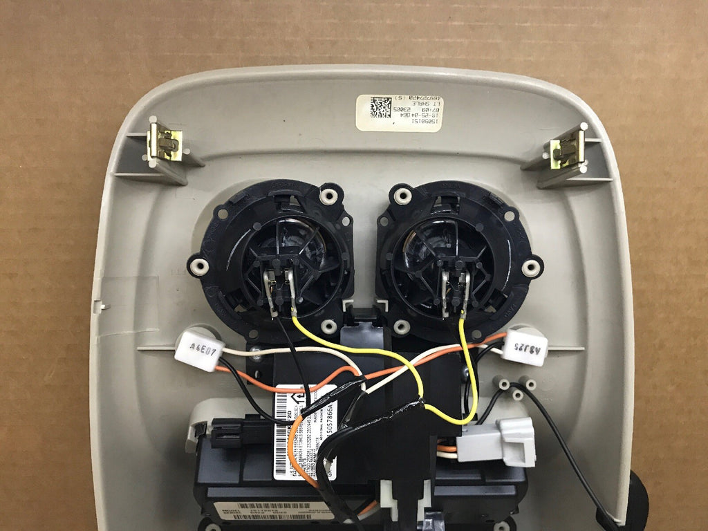 00 06 Silverado Tahoe Yukon Escalade Overhead Console Homelink Tan 150901516