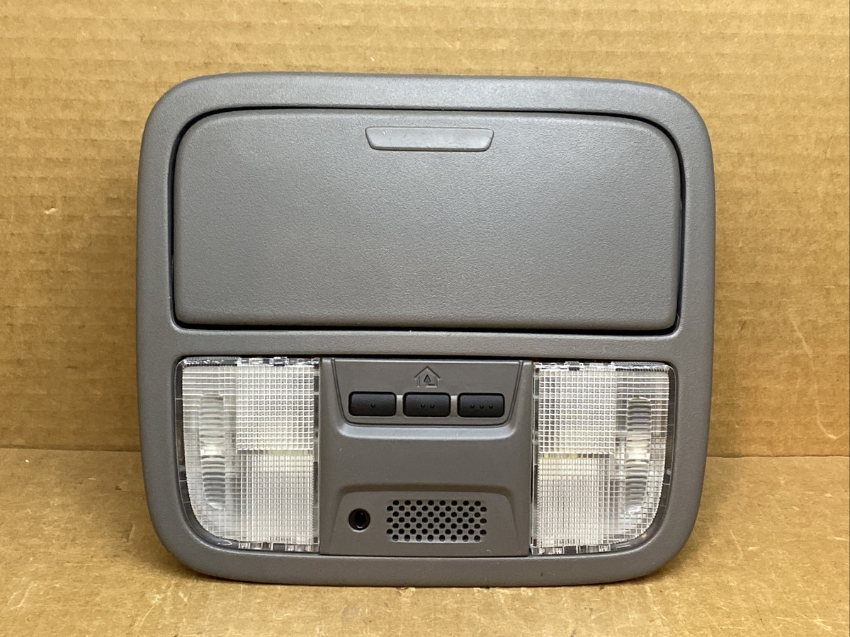 2005 2010 Honda Odyssey Light Gray Over Head Overhead Console Homelink Mirror0