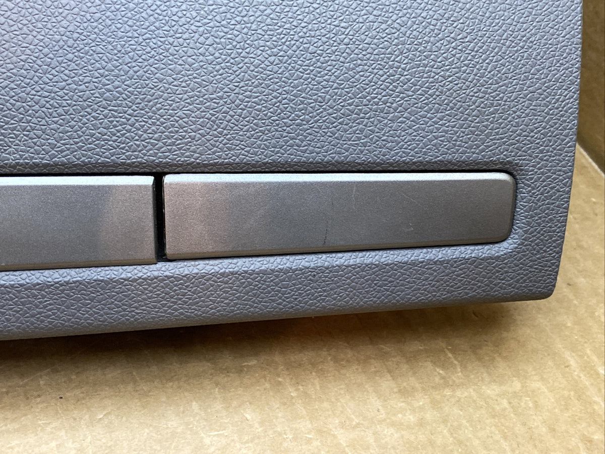 2007 2013 Silverado Sierra Upper Glove Box Silver Dash Insert Storage Titanium5